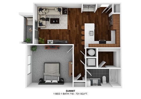 Montane Apartments 3D FP - Summit  at Montane, Colorado